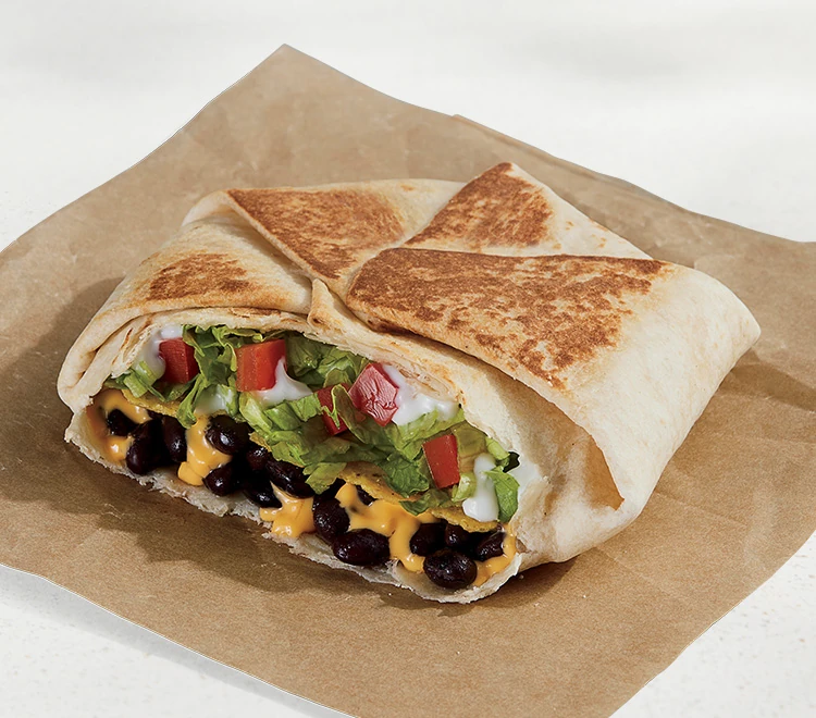 Black Bean Crunchwrap Supreme