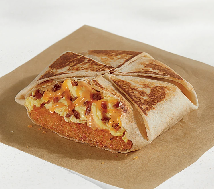 Breakfast Crunchwrap Sausage